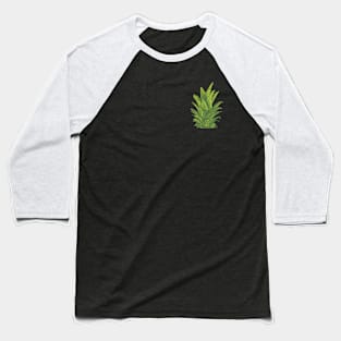 Pineapple Pixel Baseball T-Shirt